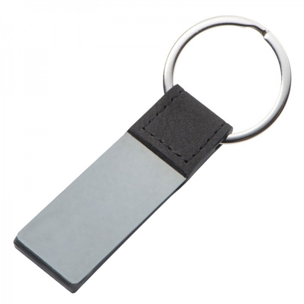 Logo trade promotional merchandise picture of: Keyring with mirror effect PENRITH