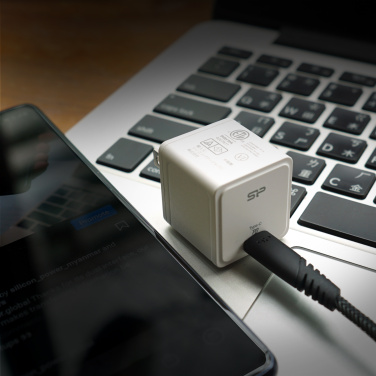 Logotrade promotional merchandise photo of: Silicon Power fast charger QM12