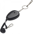 Keyring with alarm function OVADA, black