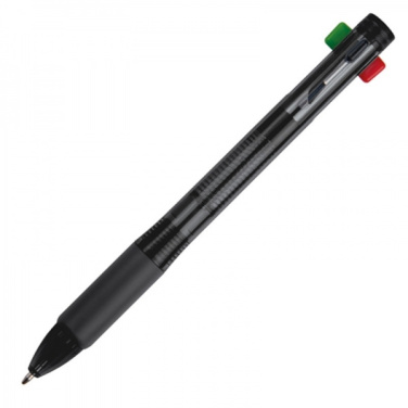 Logotrade advertising products photo of: Plastic ballpen 4in1 NEAPEL