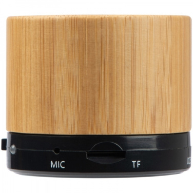 Logotrade promotional gift picture of: Bamboo bluetooth speaker FLEEDWOOD