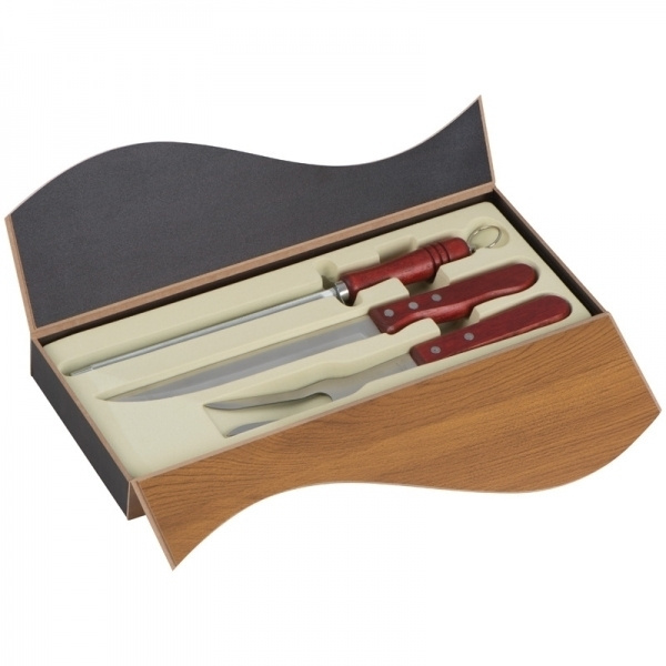 Logo trade business gift photo of: Carving knife and fork SYDNEY