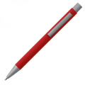 Metal ballpen soft touch ABU DHABI, red