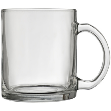 Logo trade promotional merchandise picture of: Glass mug LIMERICK 300 ml