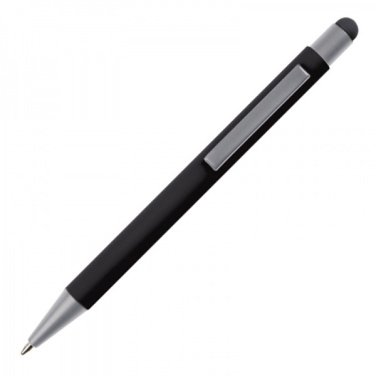 Logotrade advertising products photo of: Metal ballpen touch pen soft touch SALT LAKE CITY