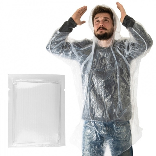 Logotrade promotional giveaway image of: Rain poncho GREAT FALLS