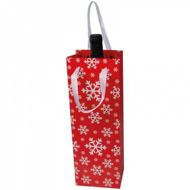 Logotrade promotional gifts photo of: Wine bag in Christmas design LAPLAND