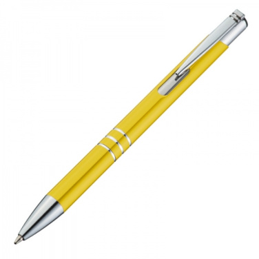 Logo trade promotional products image of: Metal ballpen ASCOT