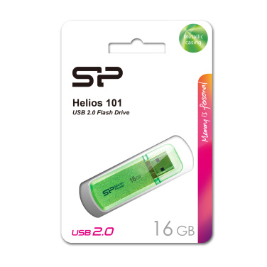 Logo trade promotional merchandise image of: Pendrive silicon power helios 101 2.0