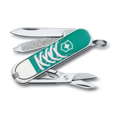 Logo trade promotional merchandise picture of: Pocket knife CLASSIC SD Victorinox