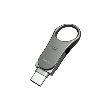 Logotrade promotional giveaway image of: Pendrive Silicon Power for Type-C Mobile C80 3.2 OTG