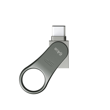 Logo trade promotional gifts picture of: Pendrive Silicon Power for Type-C Mobile C80 3.2 OTG