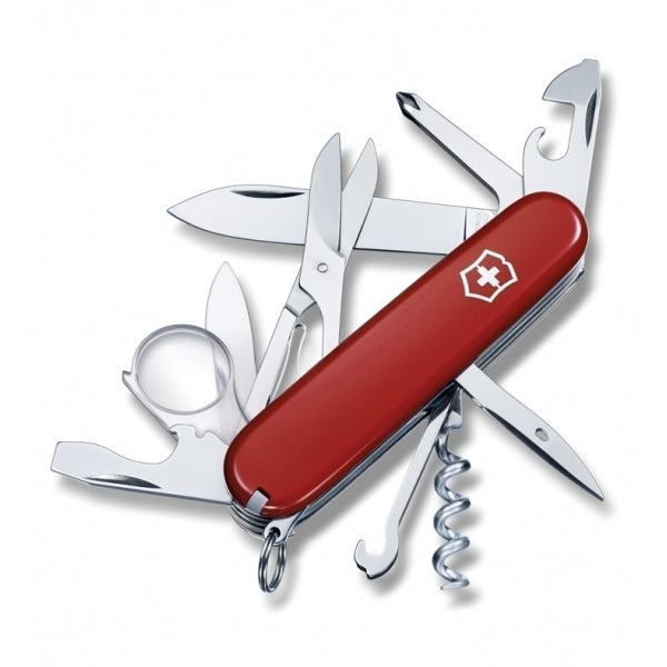 Logo trade promotional merchandise image of: Pocket knife Explorer Victorinox