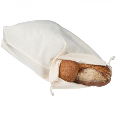 Logo trade promotional merchandise image of: Cotton sack BAGUETTE