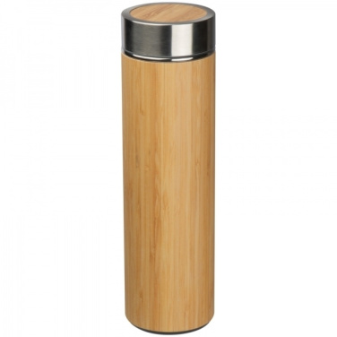 Logotrade advertising product image of: Stainless steel bottle VALDEMORO 550 ml