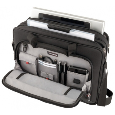 Logo trade promotional giveaways image of: Laptop bag Wenger Prospectus 16''