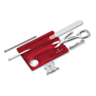 Logo trade promotional products image of: Multitool SwissCard Nailcare Victorinox