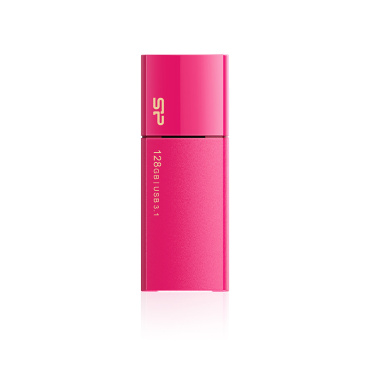 Logo trade promotional giveaways image of: Pendrive Silicon Power 3.0 Blaze B05,pink