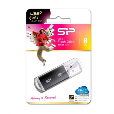 Logo trade promotional merchandise photo of: Pendrive Silicon Power Blaze B02 3.1