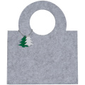 X-mas bag felt OSORNO, grey