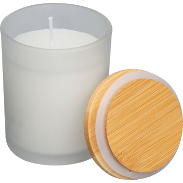 Logo trade promotional merchandise image of: Candle METZ