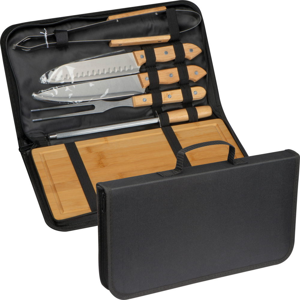 Logotrade promotional gift image of: Barbecue set EINDHOVEN