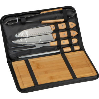 Logo trade business gift photo of: Barbecue set EINDHOVEN