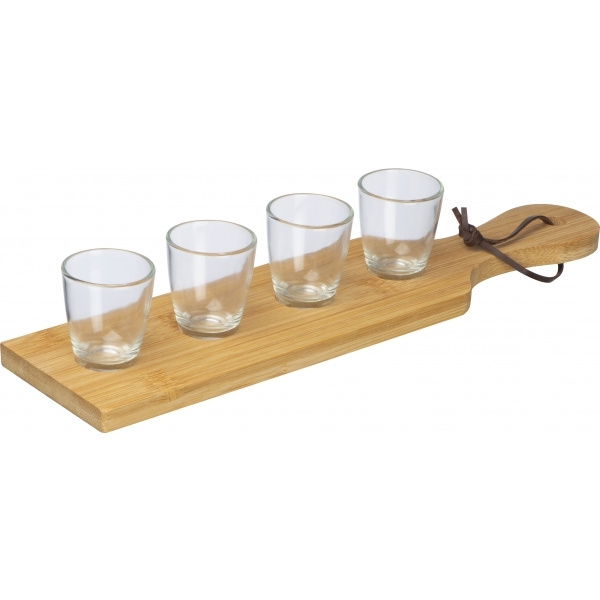 Logo trade promotional merchandise image of: Shot glass set KUFSTEIN