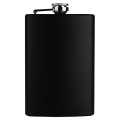 Hip flask OLYMPOS Schwarzwolf, black