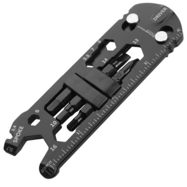 Logotrade promotional gift image of: Bike tools INARI Schwarzwolf