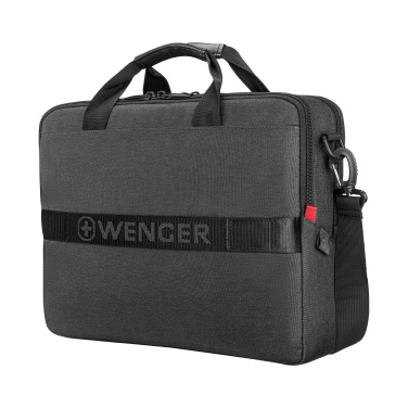 Logo trade business gifts image of: Laptop bag Wenger MX ECO Brief 16''