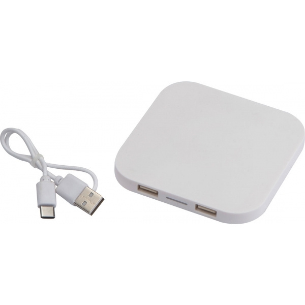 Logo trade advertising products image of: Wireless charger LINCOLN