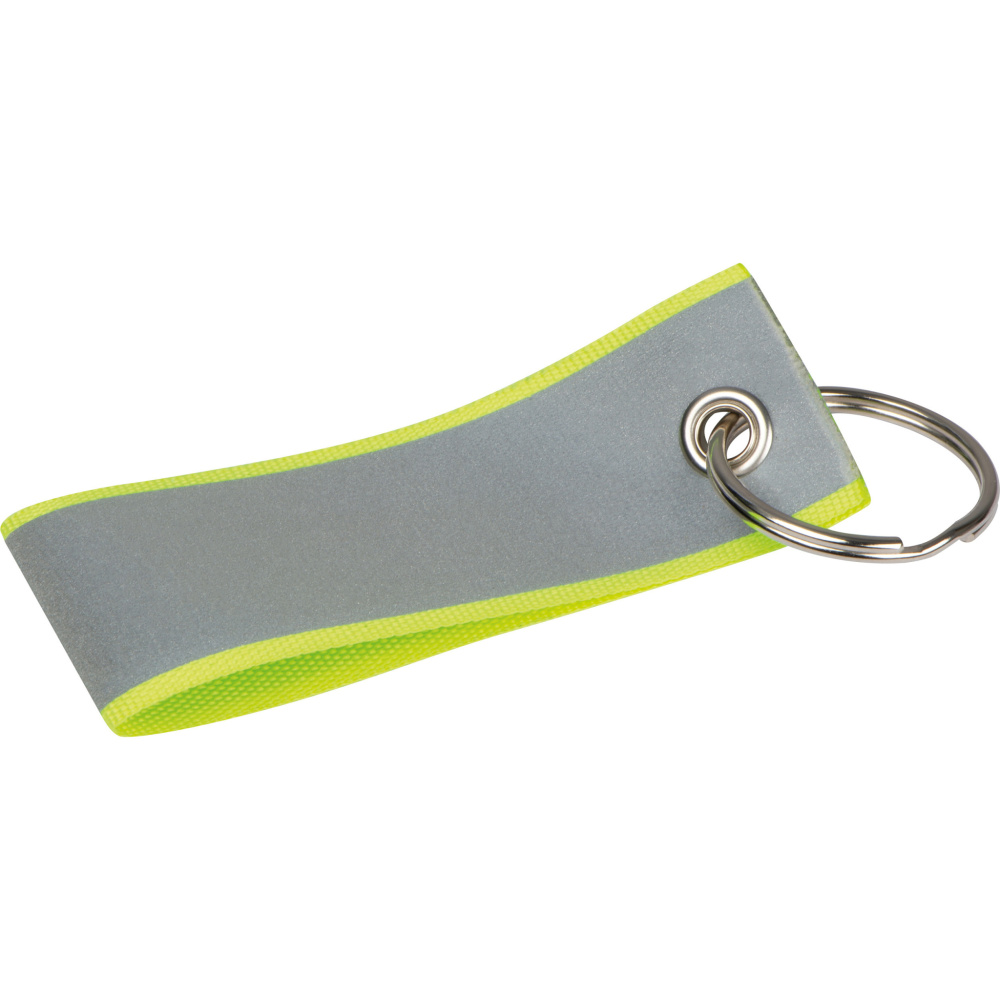 Logotrade promotional item picture of: Reflective keyring