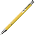 Metal ballpen NEW JERSEY, yellow