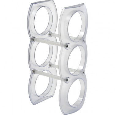 Logo trade advertising products picture of: Plastic wine rack MONTEGO BAY