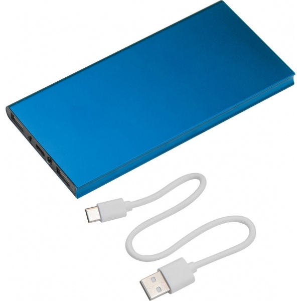 Logo trade promotional gifts picture of: Power bank 8 000 mAh WOLFSBERG