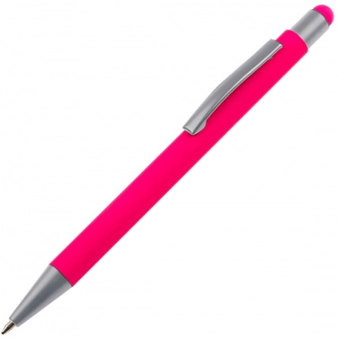 Logotrade promotional giveaway image of: Metal ballpen touch pen soft touch SALT LAKE CITY