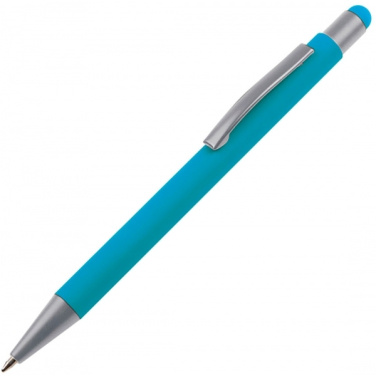 Logotrade promotional item picture of: Metal ballpen touch pen soft touch SALT LAKE CITY