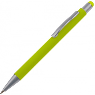 Logotrade promotional gift image of: Metal ballpen touch pen soft touch SALT LAKE CITY