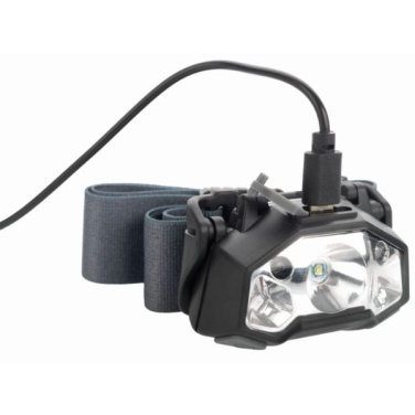 Logotrade promotional item picture of: Head lamp MINO Schwarzwolf