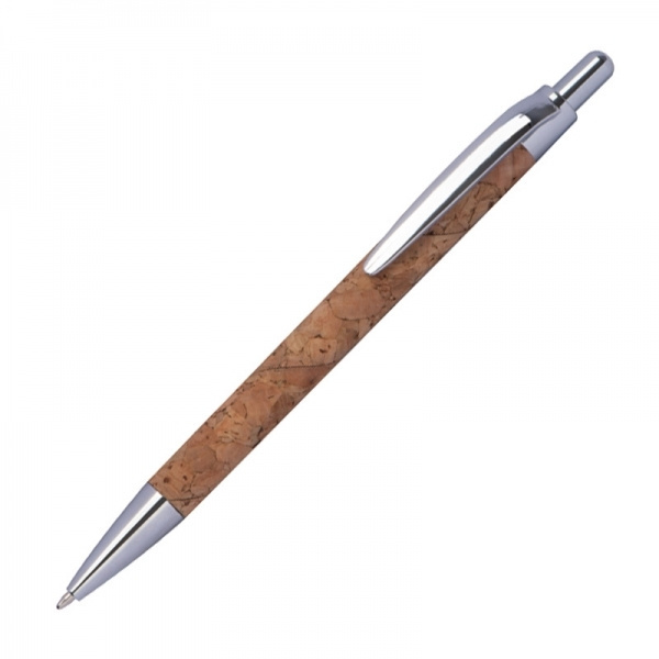 Logotrade business gift image of: Cork pen KINGSWOOD