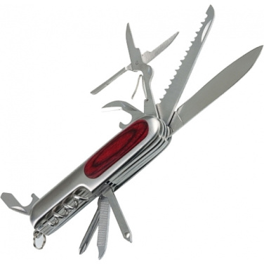 Logo trade promotional merchandise photo of: Folding knife HUNTER Schwarzwolf