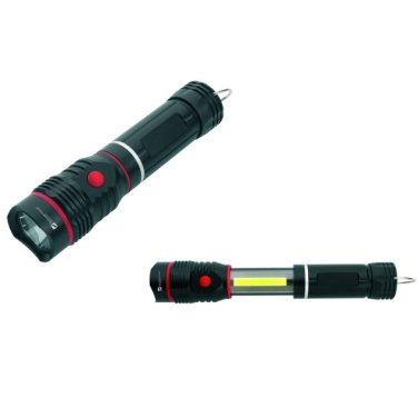 Logotrade promotional merchandise image of: Flashlight BIWA Schwarzwolf