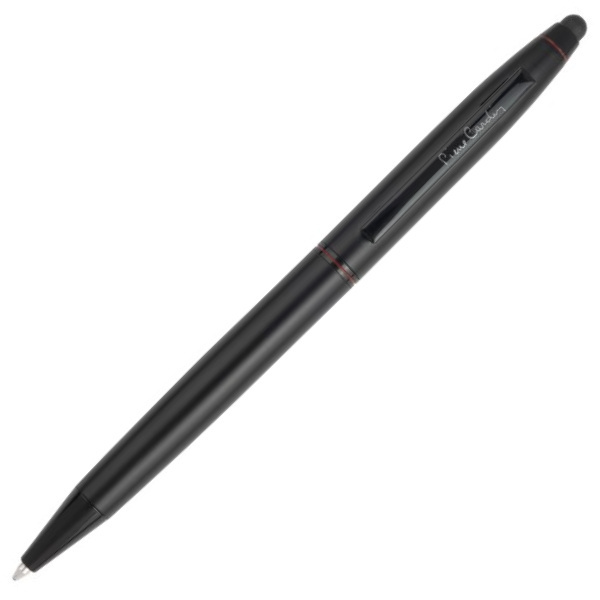 Logo trade promotional merchandise photo of: Metal ballpoint pen, touch pen RENDOME Pierre Cardin