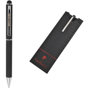 Logotrade promotional item picture of: Metal ballpoint pen, touch pen, soft touch CLAUDIE Pierre Cardin