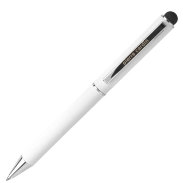 Logo trade advertising products picture of: Metal ballpoint pen, touch pen, soft touch CLAUDIE Pierre Cardin