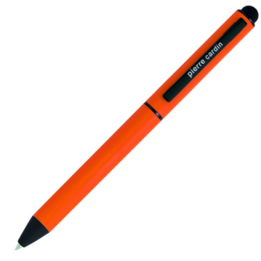 Logotrade business gift image of: Metal ballpoint pen, touch pen, soft touch CELEBRATION Pierre Cardin