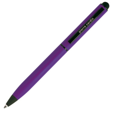 Logotrade promotional gift picture of: Metal ballpoint pen, touch pen, soft touch CELEBRATION Pierre Cardin