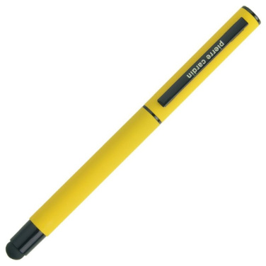 Logotrade promotional products photo of: Roller touch pen, soft touch CELEBRATION Pierre Cardin