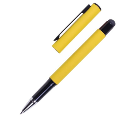 Logotrade promotional merchandise picture of: Roller touch pen, soft touch CELEBRATION Pierre Cardin